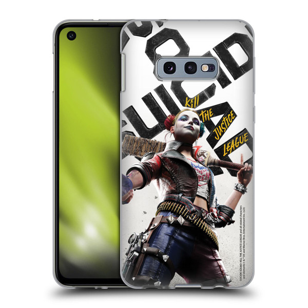 Suicide Squad: Kill The Justice League Key Art Harley Quinn Soft Gel Case for Samsung Galaxy S10e