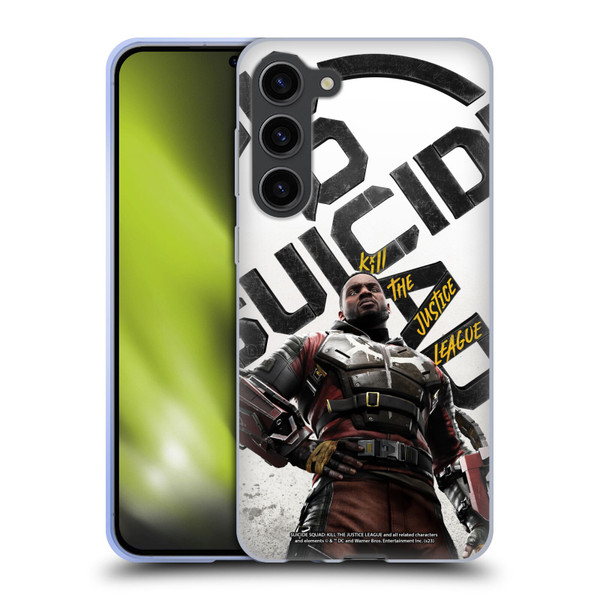 Suicide Squad: Kill The Justice League Key Art Deadshot Soft Gel Case for Samsung Galaxy S23+ 5G