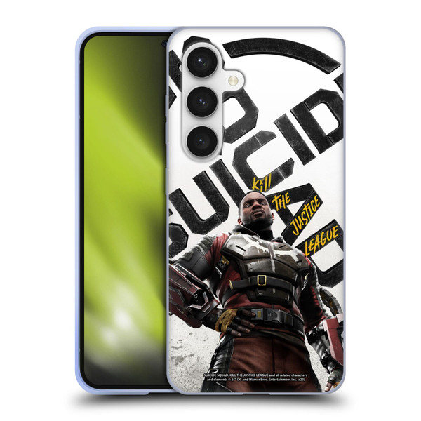 Suicide Squad: Kill The Justice League Key Art Deadshot Soft Gel Case for Samsung Galaxy S24 5G