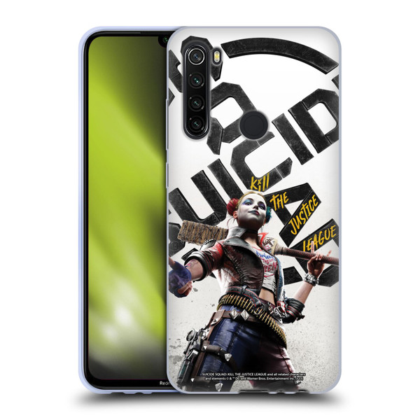 Suicide Squad: Kill The Justice League Key Art Harley Quinn Soft Gel Case for Xiaomi Redmi Note 8T