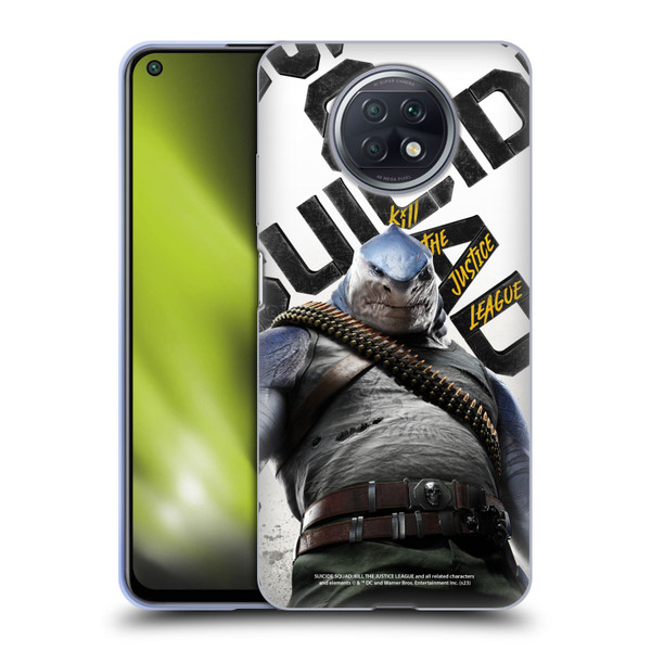 Suicide Squad: Kill The Justice League Key Art King Shark Soft Gel Case for Xiaomi Redmi Note 9T 5G