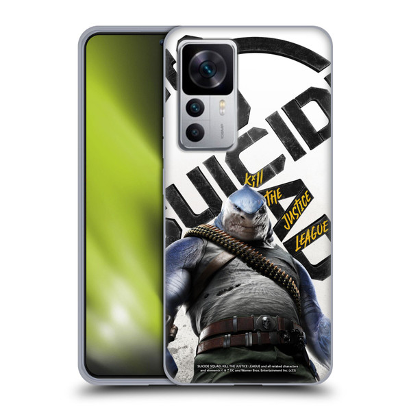 Suicide Squad: Kill The Justice League Key Art King Shark Soft Gel Case for Xiaomi 12T 5G / 12T Pro 5G / Redmi K50 Ultra 5G