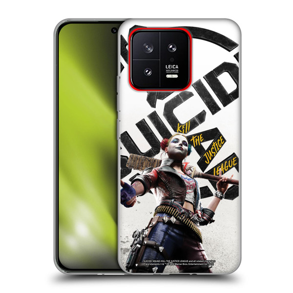 Suicide Squad: Kill The Justice League Key Art Harley Quinn Soft Gel Case for Xiaomi 13 5G
