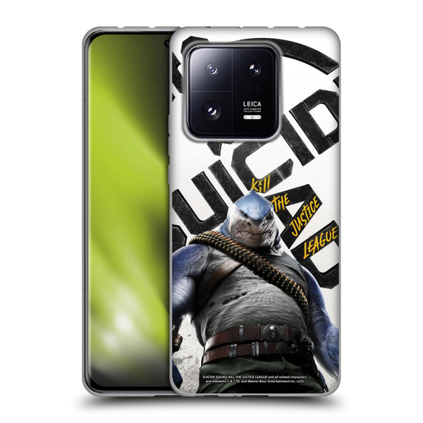 Suicide Squad: Kill The Justice League Key Art King Shark Soft Gel Case for Xiaomi 13 Pro 5G