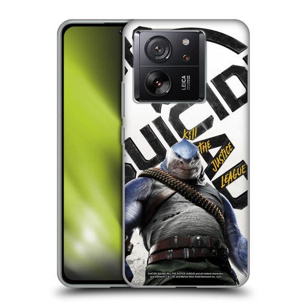 Suicide Squad: Kill The Justice League Key Art King Shark Soft Gel Case for Xiaomi 13T 5G / 13T Pro 5G