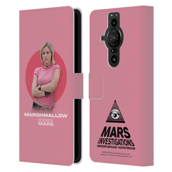 Veronica Mars Graphics Character Art Leather Book Wallet Case Cover For Sony Xperia Pro-I