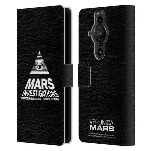 Veronica Mars Graphics Logo Leather Book Wallet Case Cover For Sony Xperia Pro-I
