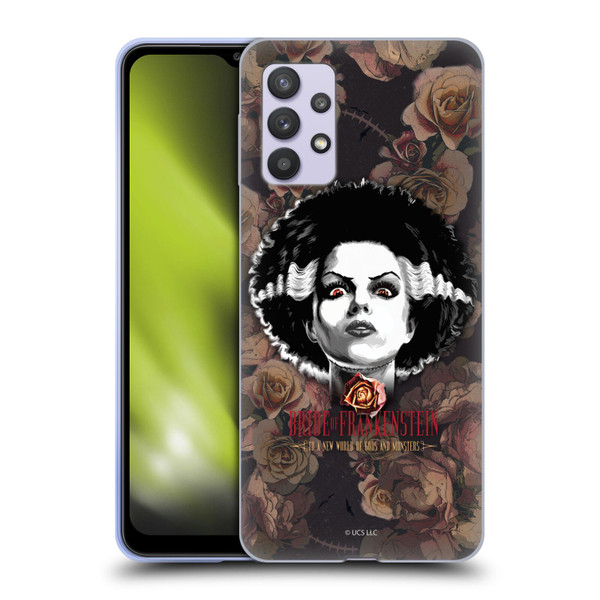 Universal Monsters The Bride Of Frankenstein World Of Gods And Monsters Soft Gel Case for Samsung Galaxy A32 5G / M32 5G (2021)