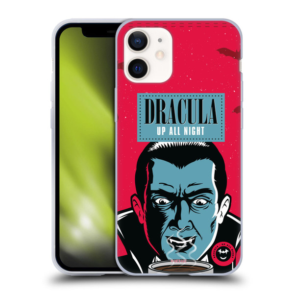 Universal Monsters Dracula Up All Night Soft Gel Case for Apple iPhone 12 Mini