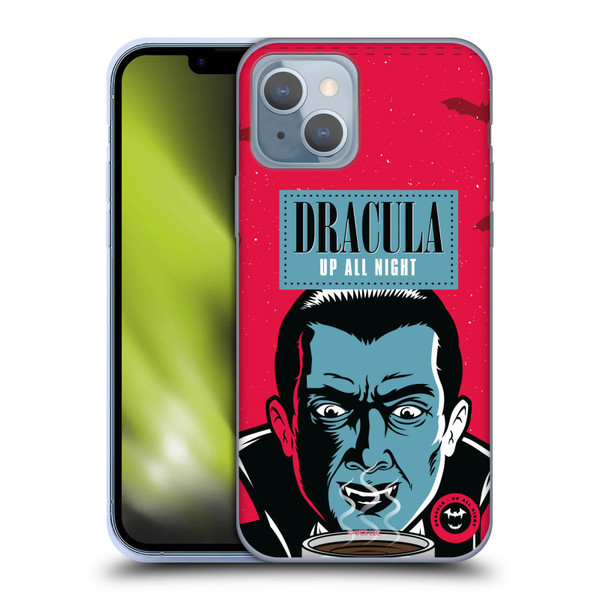 Universal Monsters Dracula Up All Night Soft Gel Case for Apple iPhone 14