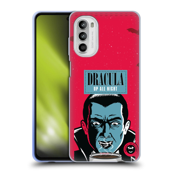 Universal Monsters Dracula Up All Night Soft Gel Case for Motorola Moto G52