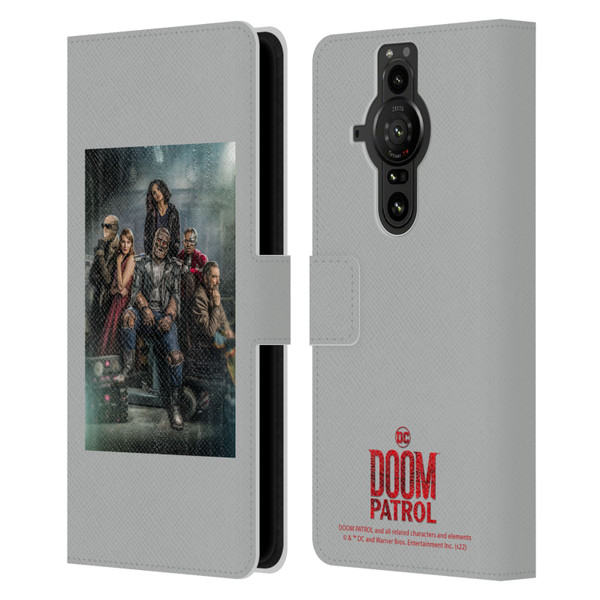 Doom Patrol Graphics Poster 1 Leather Book Wallet Case Cover For Sony Xperia Pro-I