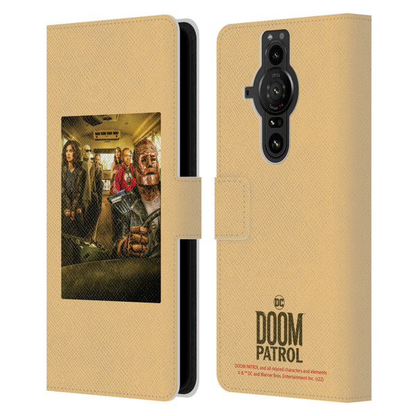 Doom Patrol Graphics Poster 2 Leather Book Wallet Case Cover For Sony Xperia Pro-I