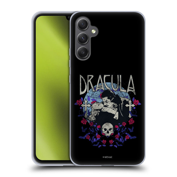 Universal Monsters Dracula Bite Soft Gel Case for Samsung Galaxy A34 5G