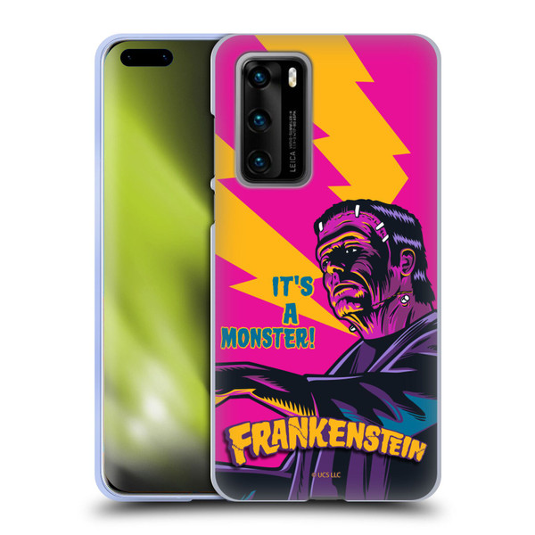 Universal Monsters Frankenstein It's A Monster Soft Gel Case for Huawei P40 5G