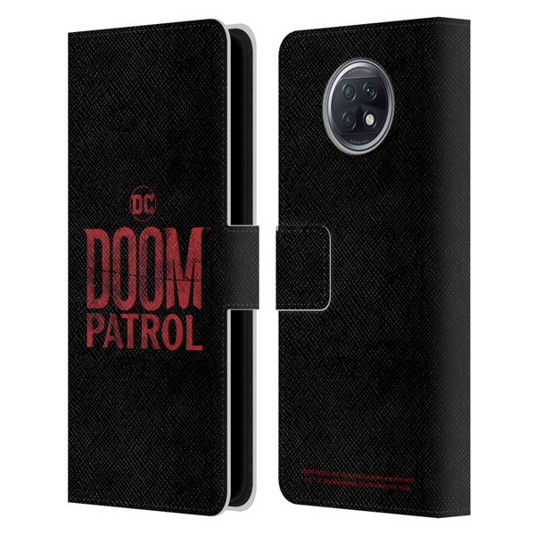 Doom Patrol Graphics Logo Leather Book Wallet Case Cover For Xiaomi Redmi Note 9T 5G