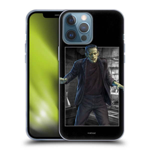 Universal Monsters Frankenstein Frame Soft Gel Case for Apple iPhone 13 Pro Max