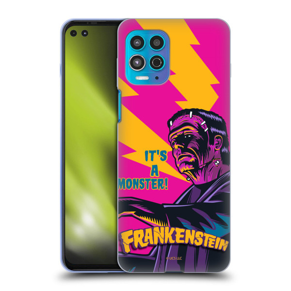 Universal Monsters Frankenstein It's A Monster Soft Gel Case for Motorola Moto G100