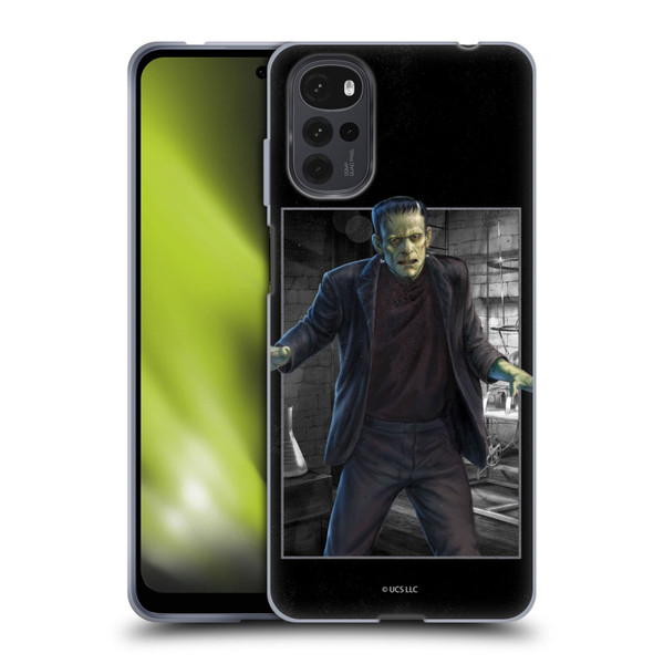 Universal Monsters Frankenstein Frame Soft Gel Case for Motorola Moto G22
