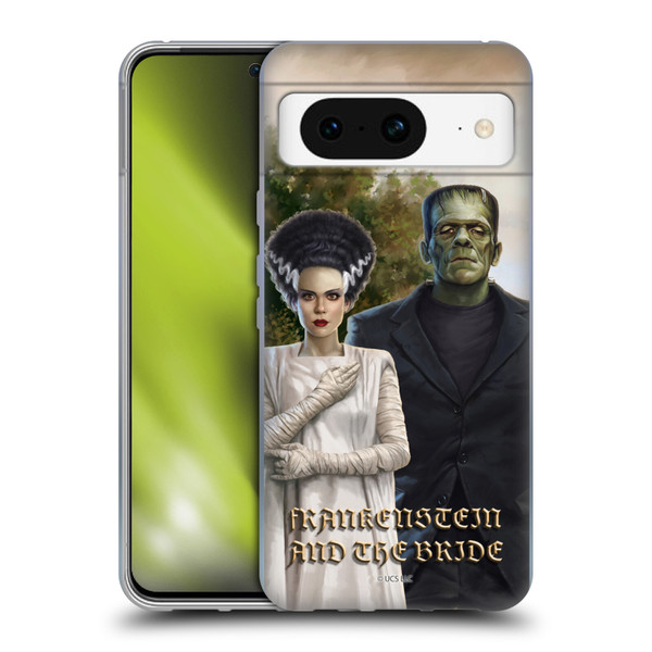 Universal Monsters Frankenstein Photo Soft Gel Case for Google Pixel 8