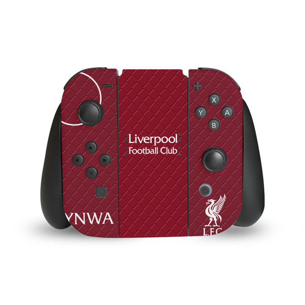 Liverpool Football Club 2023/24 Home Kit Vinyl Sticker Skin Decal Cover for Nintendo Switch Joy Controller