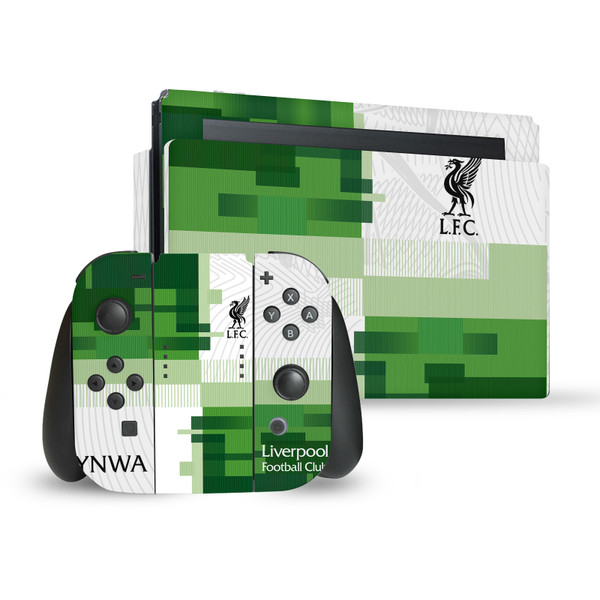 Liverpool Football Club 2023/24 Away Kit Vinyl Sticker Skin Decal Cover for Nintendo Switch Bundle