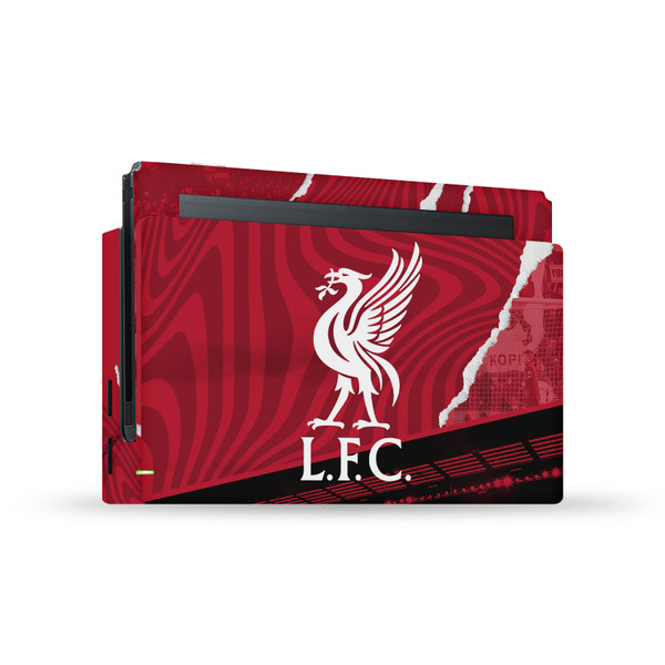 Liverpool Football Club 2023/24 Logo Stadium Vinyl Sticker Skin Decal Cover for Nintendo Switch Console & Dock