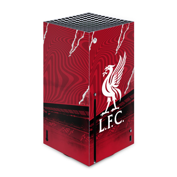Liverpool Football Club 2023/24 Logo Stadium Vinyl Sticker Skin Decal Cover for Microsoft Xbox Series X