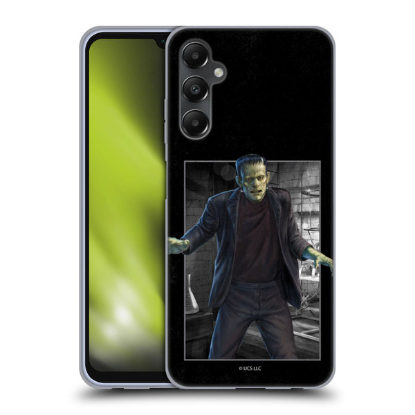 Universal Monsters Frankenstein Frame Soft Gel Case for Samsung Galaxy A05s