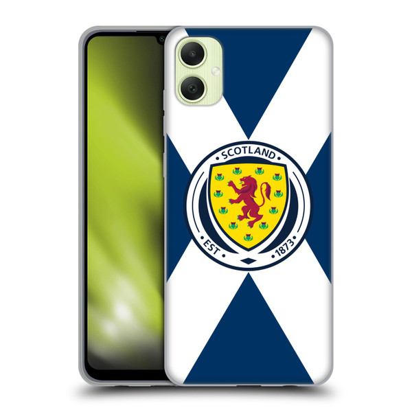 Scotland National Football Team Logo 2 Scotland Flag Soft Gel Case for Samsung Galaxy A05