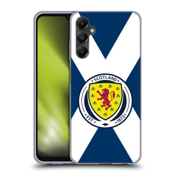 Scotland National Football Team Logo 2 Scotland Flag Soft Gel Case for Samsung Galaxy A05s