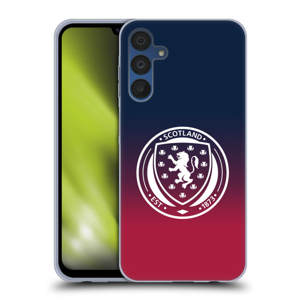 Scotland National Football Team Logo 2 Gradient Soft Gel Case for Samsung Galaxy A15