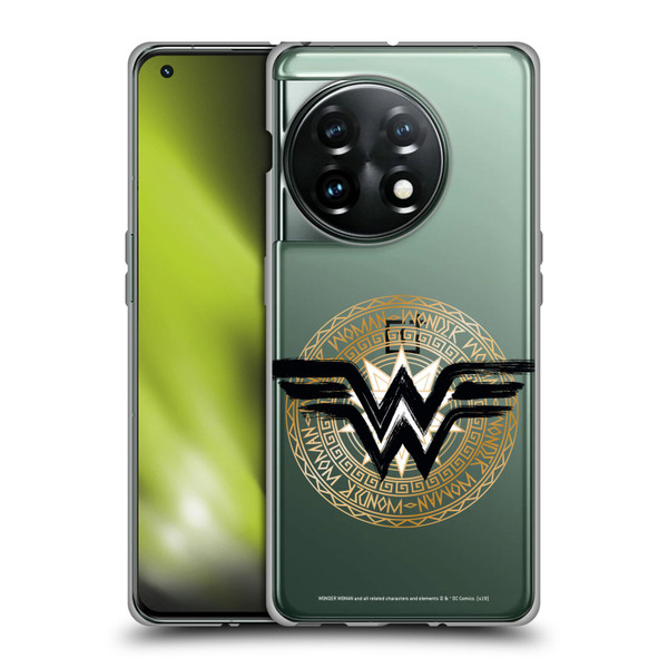 Wonder Woman DC Comics Graphic Arts Shield 2 Soft Gel Case for OnePlus 11 5G