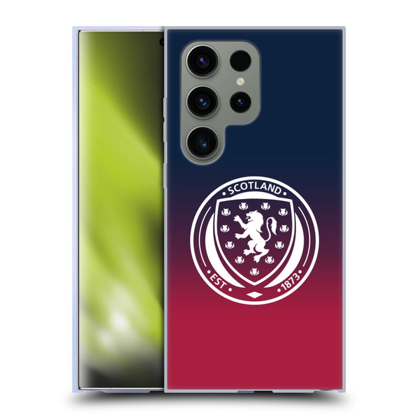 Scotland National Football Team Logo 2 Gradient Soft Gel Case for Samsung Galaxy S24 Ultra 5G