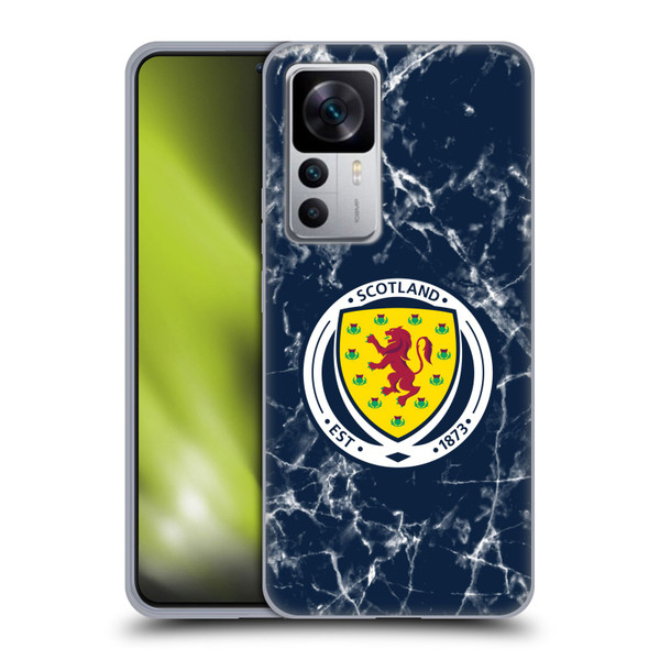 Scotland National Football Team Logo 2 Marble Soft Gel Case for Xiaomi 12T 5G / 12T Pro 5G / Redmi K50 Ultra 5G