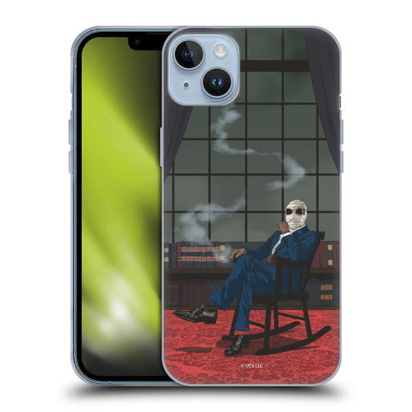 Universal Monsters The Invisible Man Key Art Soft Gel Case for Apple iPhone 14 Plus