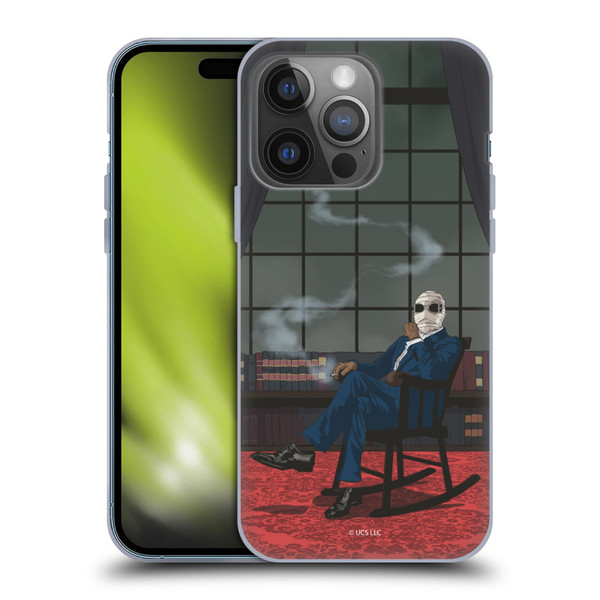 Universal Monsters The Invisible Man Key Art Soft Gel Case for Apple iPhone 14 Pro