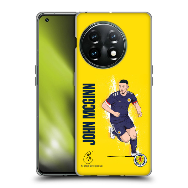 Scotland National Football Team Players John McGinn Soft Gel Case for OnePlus 11 5G