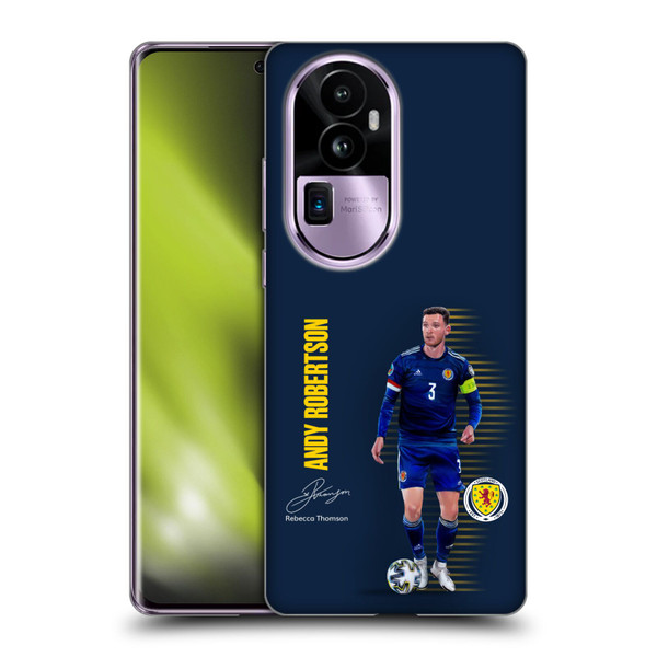Scotland National Football Team Players Andy Robertson Soft Gel Case for OPPO Reno10 Pro+