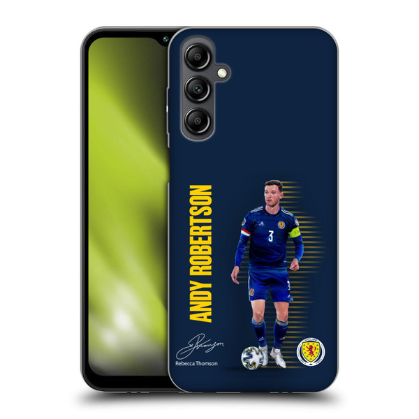 Scotland National Football Team Players Andy Robertson Soft Gel Case for Samsung Galaxy M14 5G