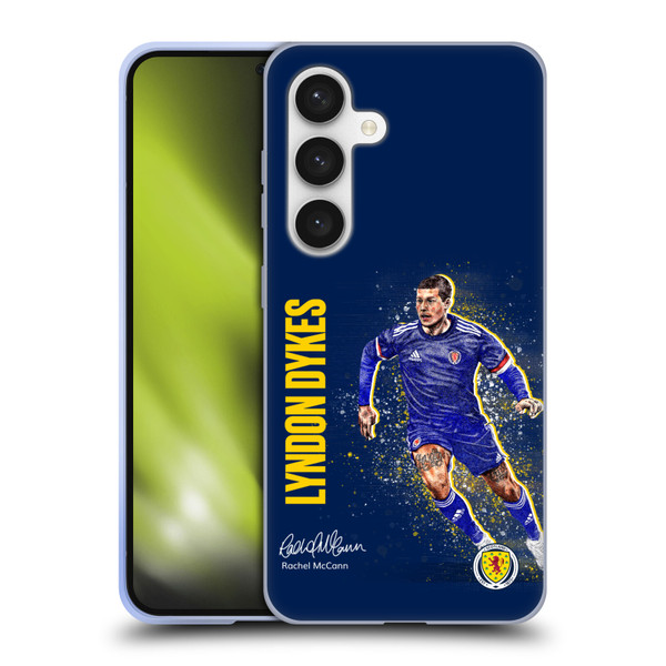 Scotland National Football Team Players Lyndon Dykes Soft Gel Case for Samsung Galaxy S24 5G