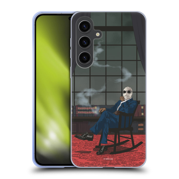 Universal Monsters The Invisible Man Key Art Soft Gel Case for Samsung Galaxy S24+ 5G