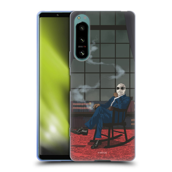 Universal Monsters The Invisible Man Key Art Soft Gel Case for Sony Xperia 5 IV