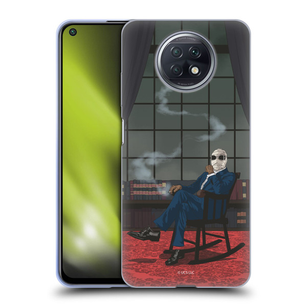 Universal Monsters The Invisible Man Key Art Soft Gel Case for Xiaomi Redmi Note 9T 5G