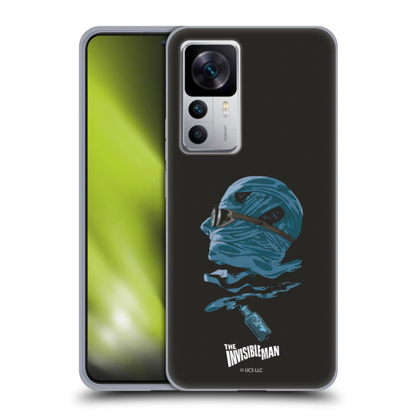 Universal Monsters The Invisible Man Blue Soft Gel Case for Xiaomi 12T 5G / 12T Pro 5G / Redmi K50 Ultra 5G