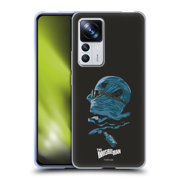 Universal Monsters The Invisible Man Blue Soft Gel Case for Xiaomi 12T Pro