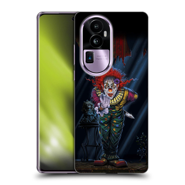 Vincent Hie Graphics Surprise Clown Soft Gel Case for OPPO Reno10 Pro+