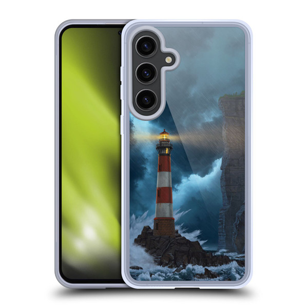 Vincent Hie Graphics Unbreakable Soft Gel Case for Samsung Galaxy S24+ 5G