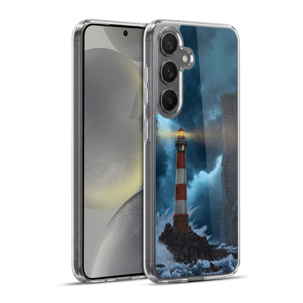 Vincent Hie Graphics Unbreakable Soft Gel Case for Samsung Galaxy S24+ 5G & MagSafe