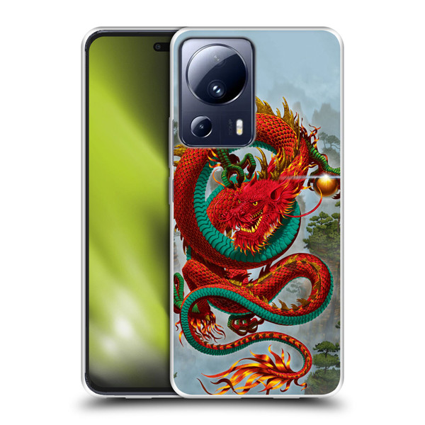 Vincent Hie Graphics Good Fortune Dragon Soft Gel Case for Xiaomi 13 Lite 5G